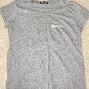 Brandy Melville Grey California Top